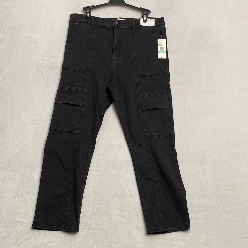 Women Black Cargo Pants